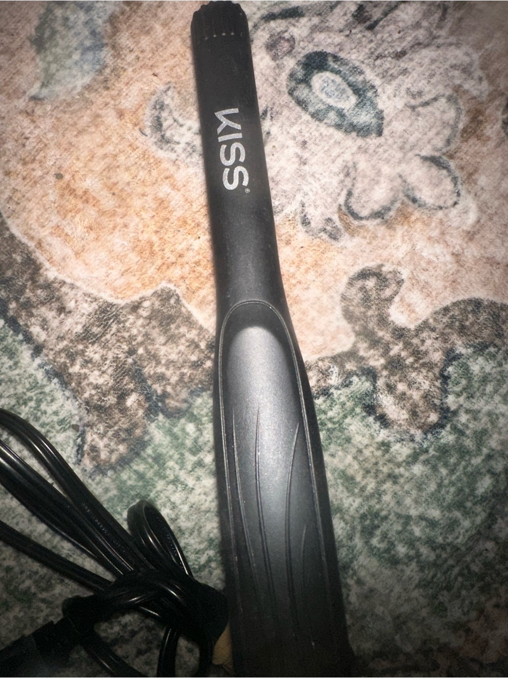 Kiss Black & Yellow Ceramic Tourmaline Hair Straightener - Picture 10 of 10